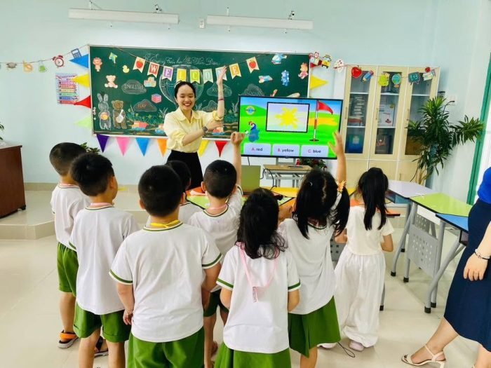 Giờ học trên lớp